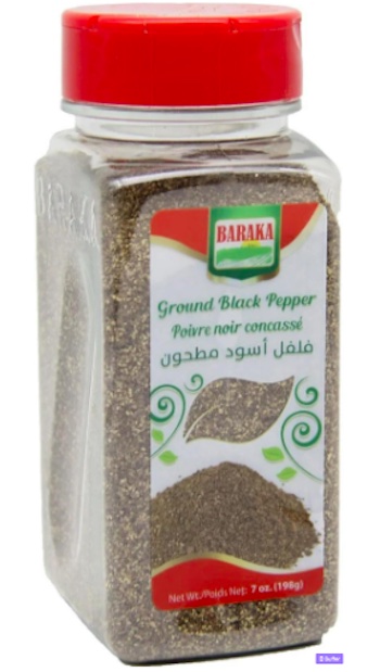 Baraka black pepper Salmonella recall