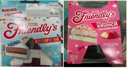 Friendly's Ice Cream Cake Listeria Recall