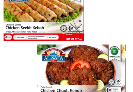 Al-safa chicken Listeria recall