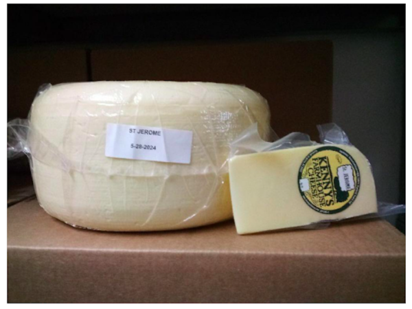 Kenny's Farmhouse St Jerome Cheese Listeria Recall