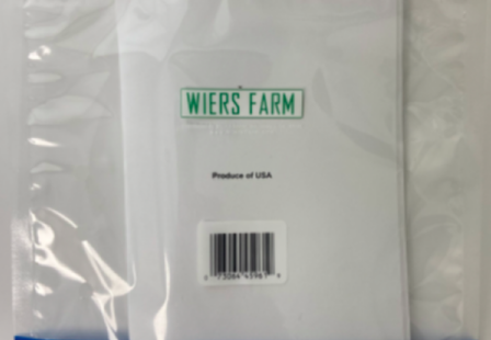 Wiers Farm Cucumber Listeria Recall