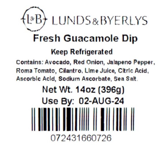 Lunds & Byerlys guacamole Listeria recall