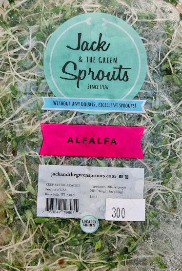 Jack and the Green Sprouts Listeria Recall