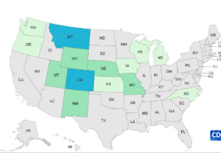 cdc map mcdonald's onions e. coli