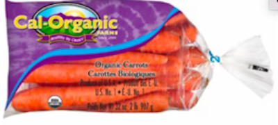 Cal-Organic Carrot E. coli