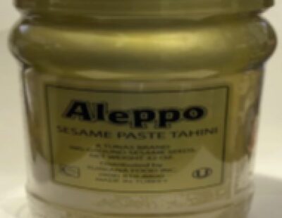 Tahini Sesame Paste Salmonella Recall