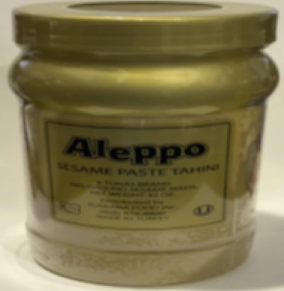 Tahini Sesame Paste Salmonella Recall